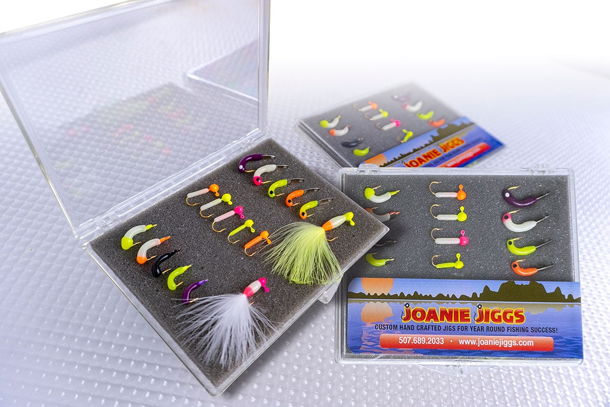  Skipaelf 30Pcs Ice Fishing Lures Kit Glowing Paint Ice Fishing  Jigs,Hard Winter Fishing Ice Jigs Heads Crappie Jigs with Tackle Box Ice  Fishing Gear : Sports & Outdoors